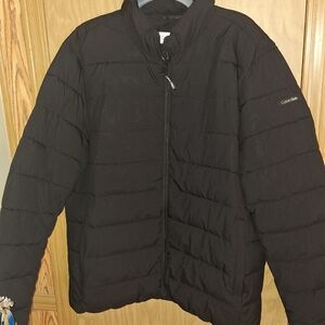 Calvin Klein Black Puffer Coat.